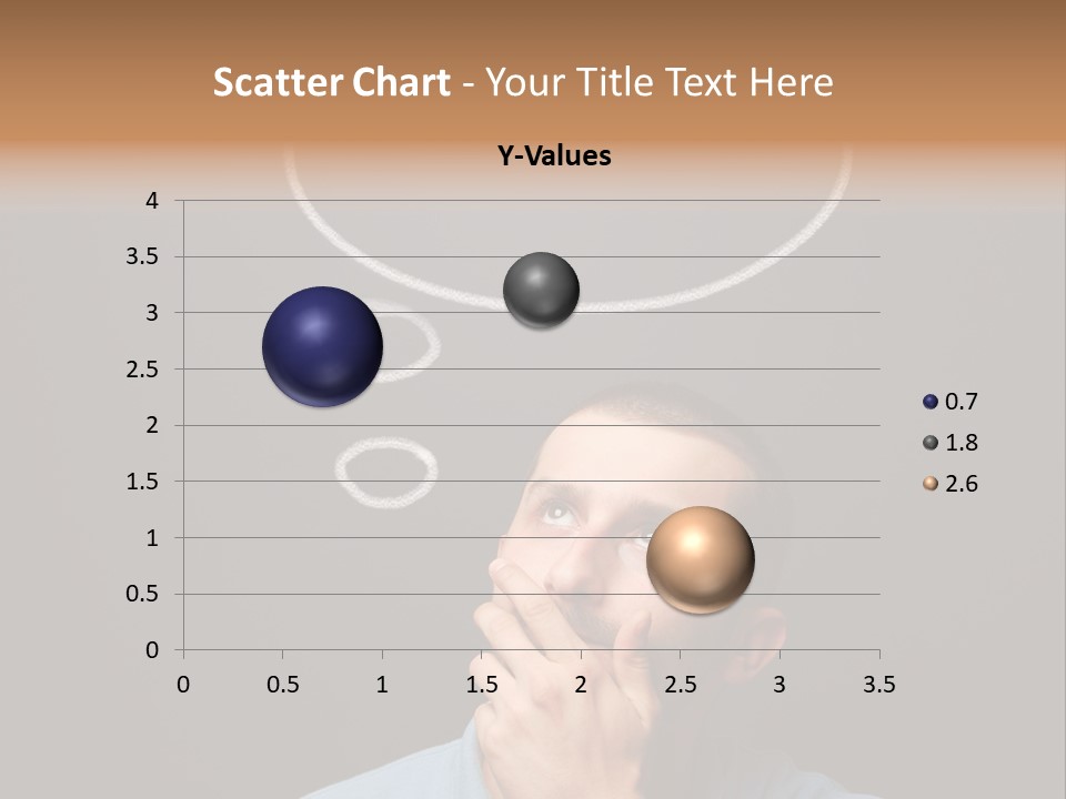 Speech Bubble Chalk White PowerPoint Template