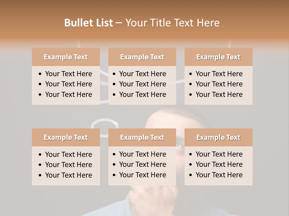 Speech Bubble Chalk White PowerPoint Template