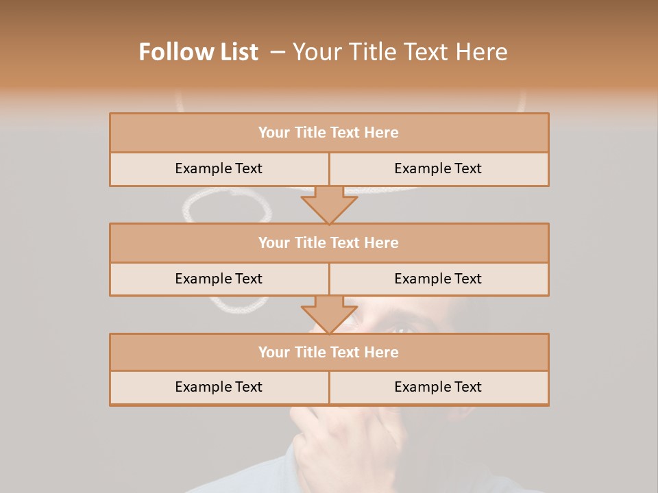 Speech Bubble Chalk White PowerPoint Template