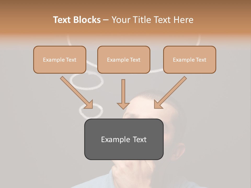 Speech Bubble Chalk White PowerPoint Template