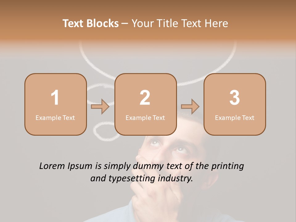 Speech Bubble Chalk White PowerPoint Template