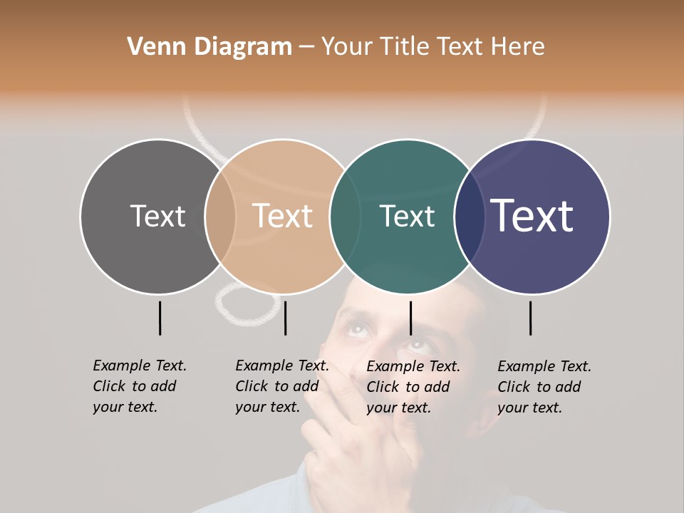 Speech Bubble Chalk White PowerPoint Template