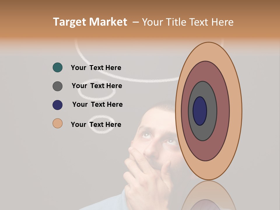 Speech Bubble Chalk White PowerPoint Template