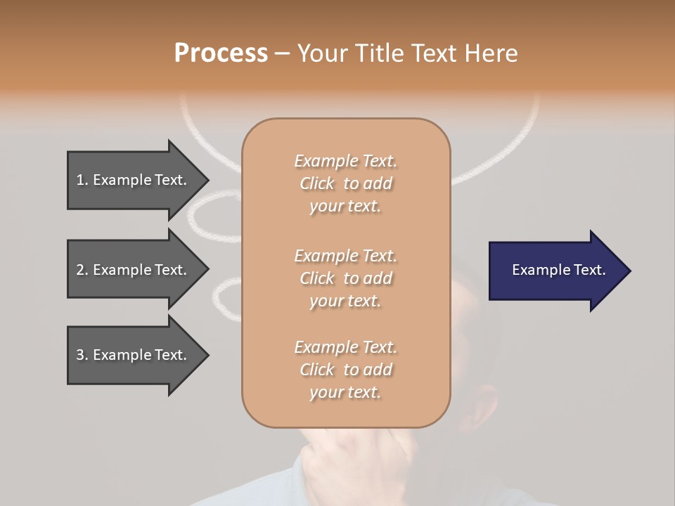 Speech Bubble Chalk White PowerPoint Template