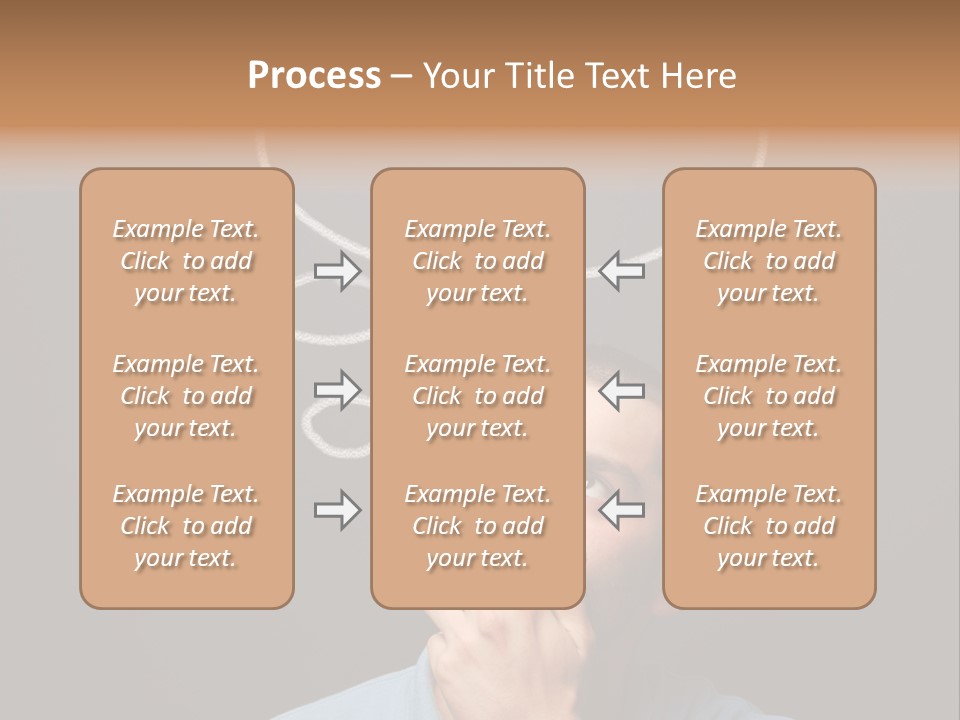 Speech Bubble Chalk White PowerPoint Template