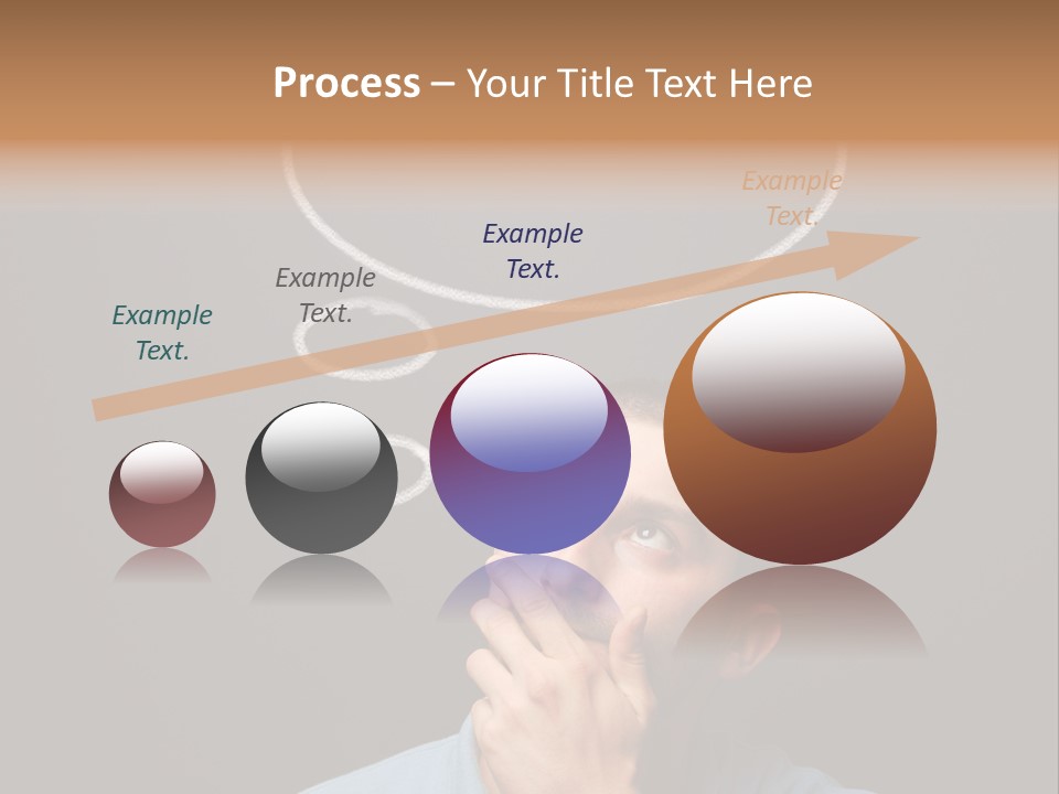 Speech Bubble Chalk White PowerPoint Template