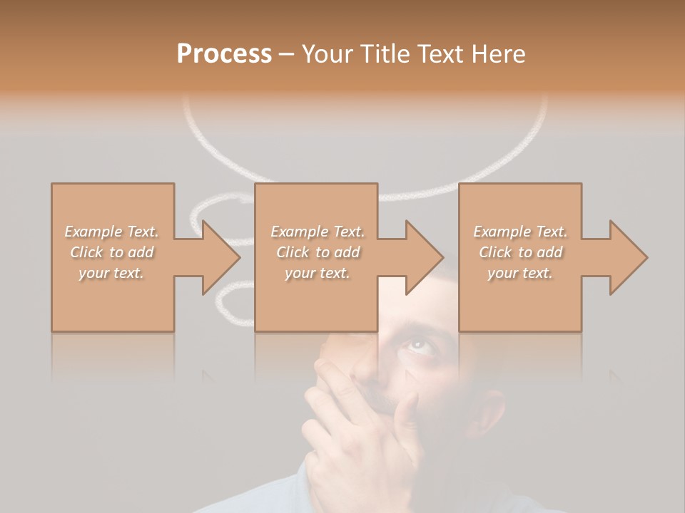 Speech Bubble Chalk White PowerPoint Template