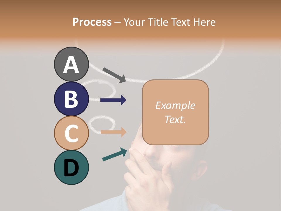 Speech Bubble Chalk White PowerPoint Template