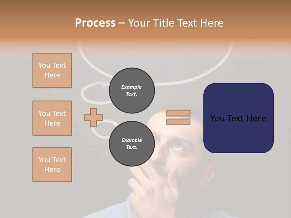 Speech Bubble Chalk White PowerPoint Template