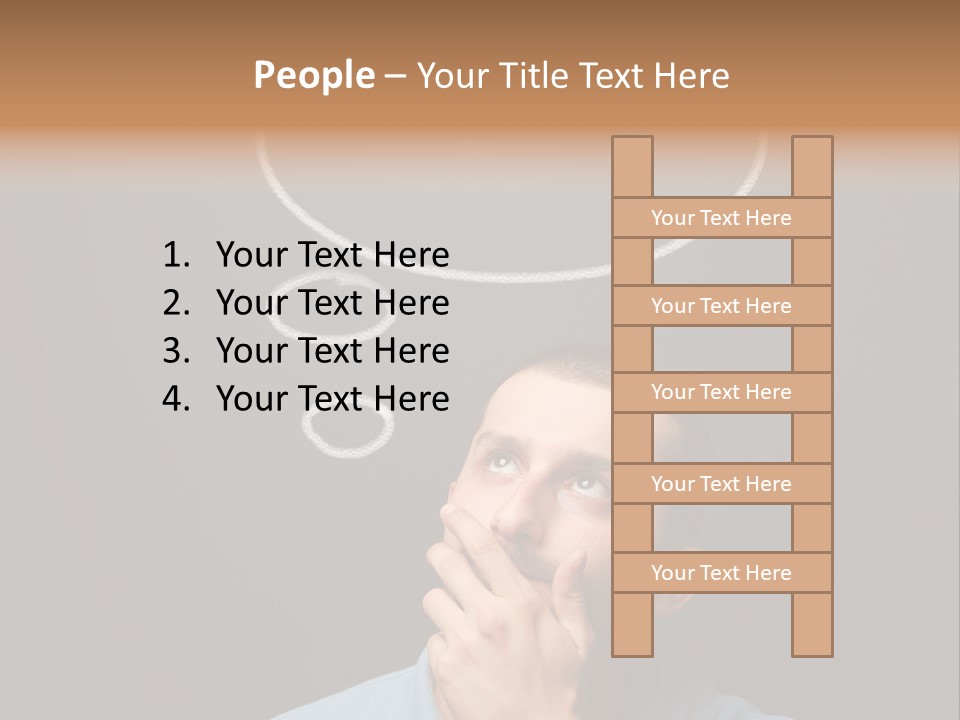 Speech Bubble Chalk White PowerPoint Template