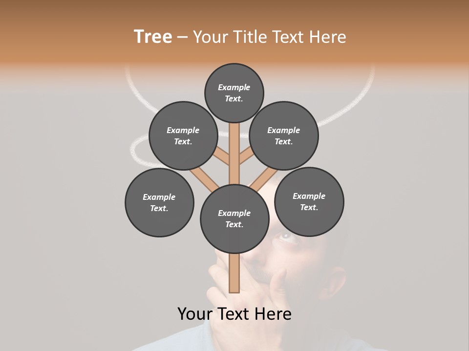 Speech Bubble Chalk White PowerPoint Template