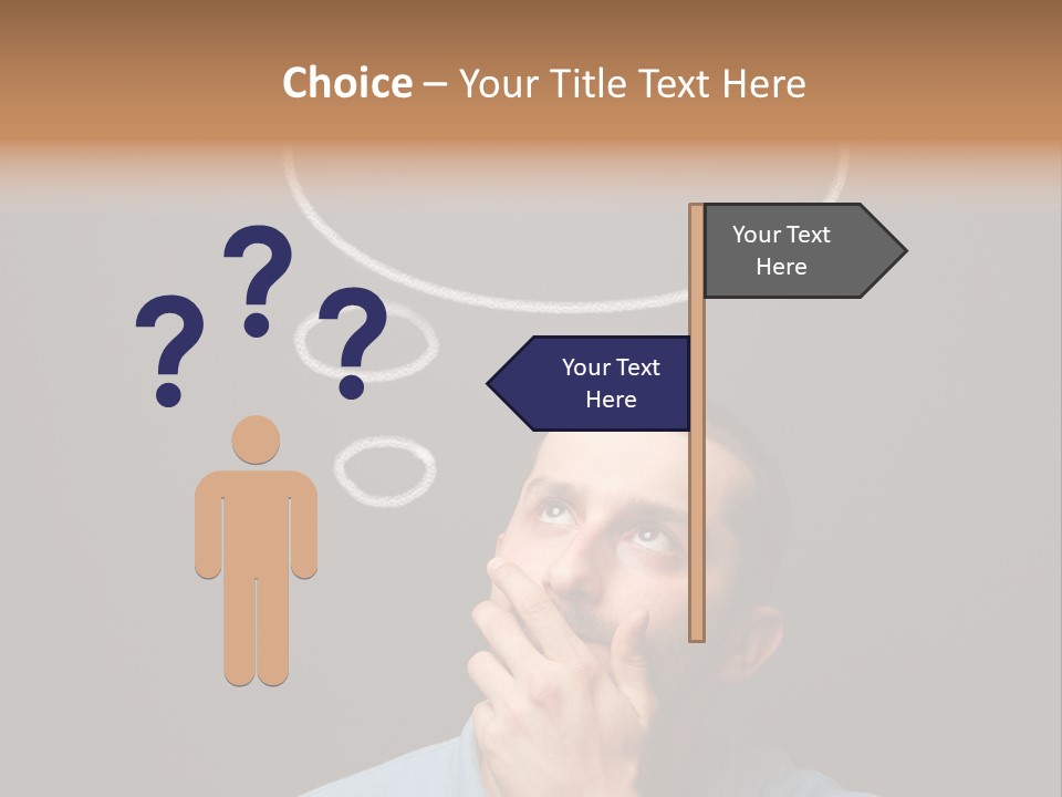 Speech Bubble Chalk White PowerPoint Template