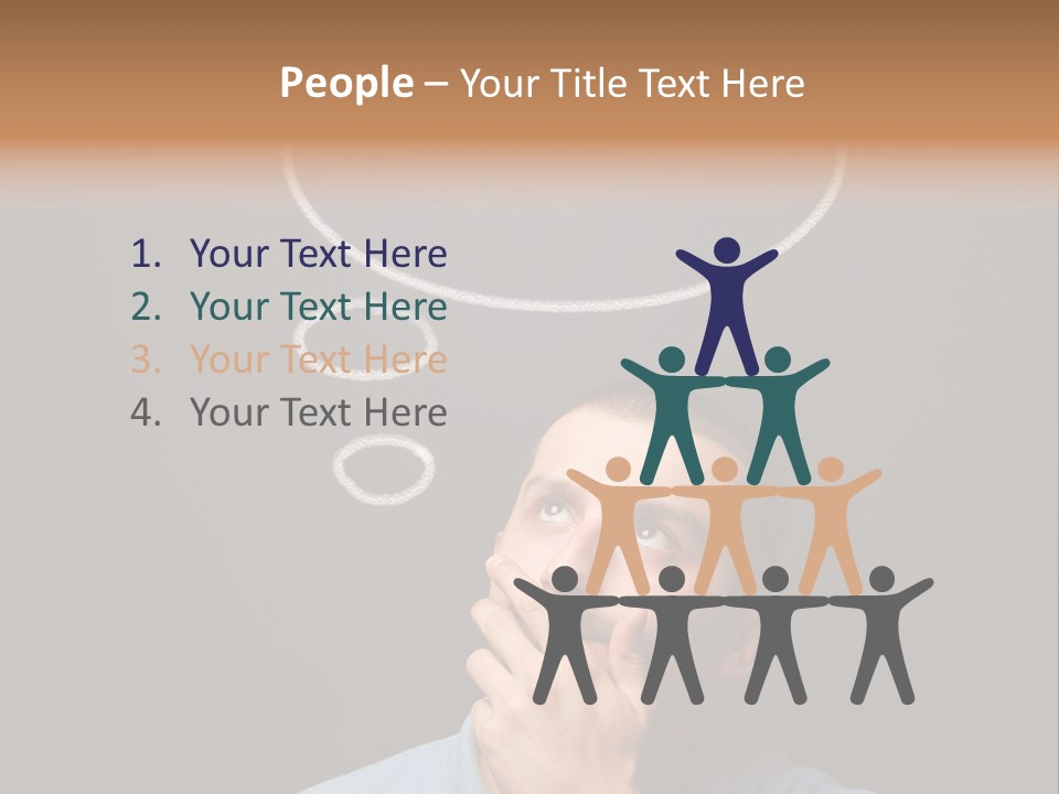 Speech Bubble Chalk White PowerPoint Template