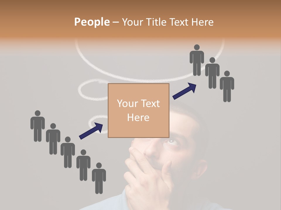 Speech Bubble Chalk White PowerPoint Template