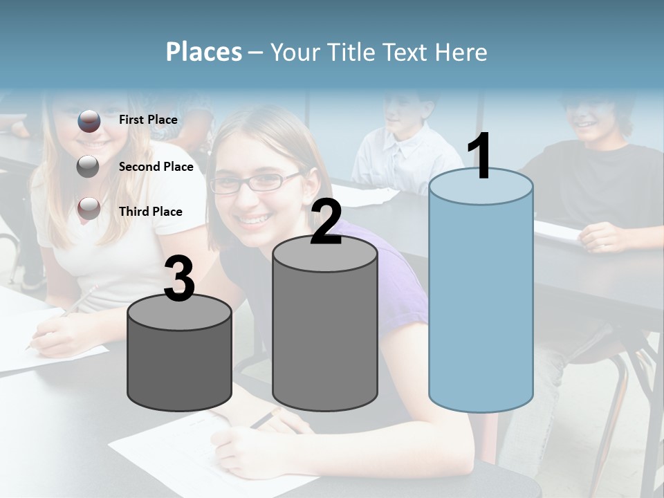 Male People Teenager PowerPoint Template