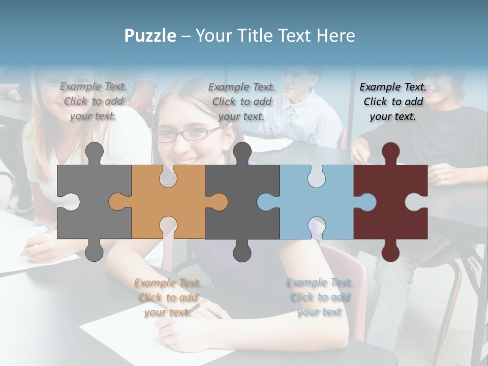 Male People Teenager PowerPoint Template