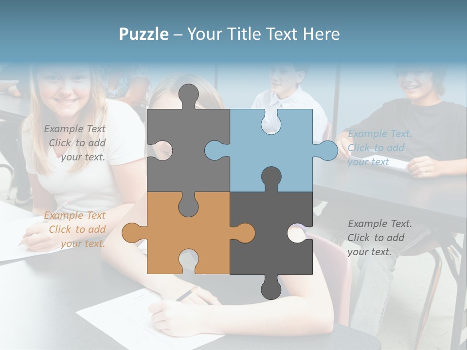 Male People Teenager PowerPoint Template