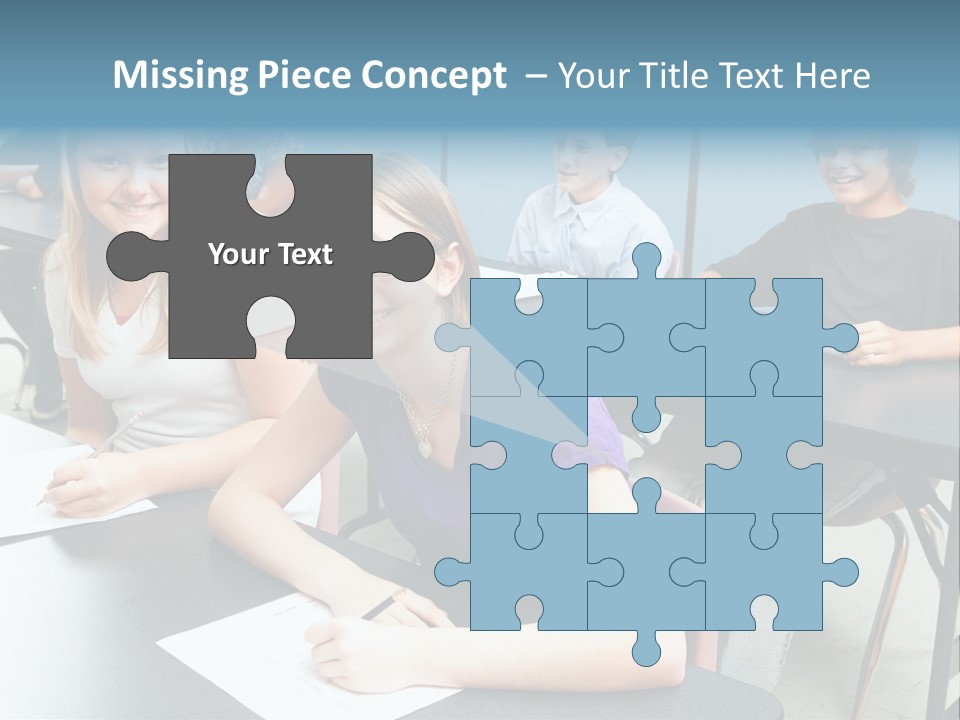 Male People Teenager PowerPoint Template