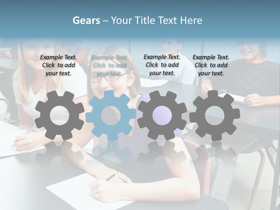 Male People Teenager PowerPoint Template