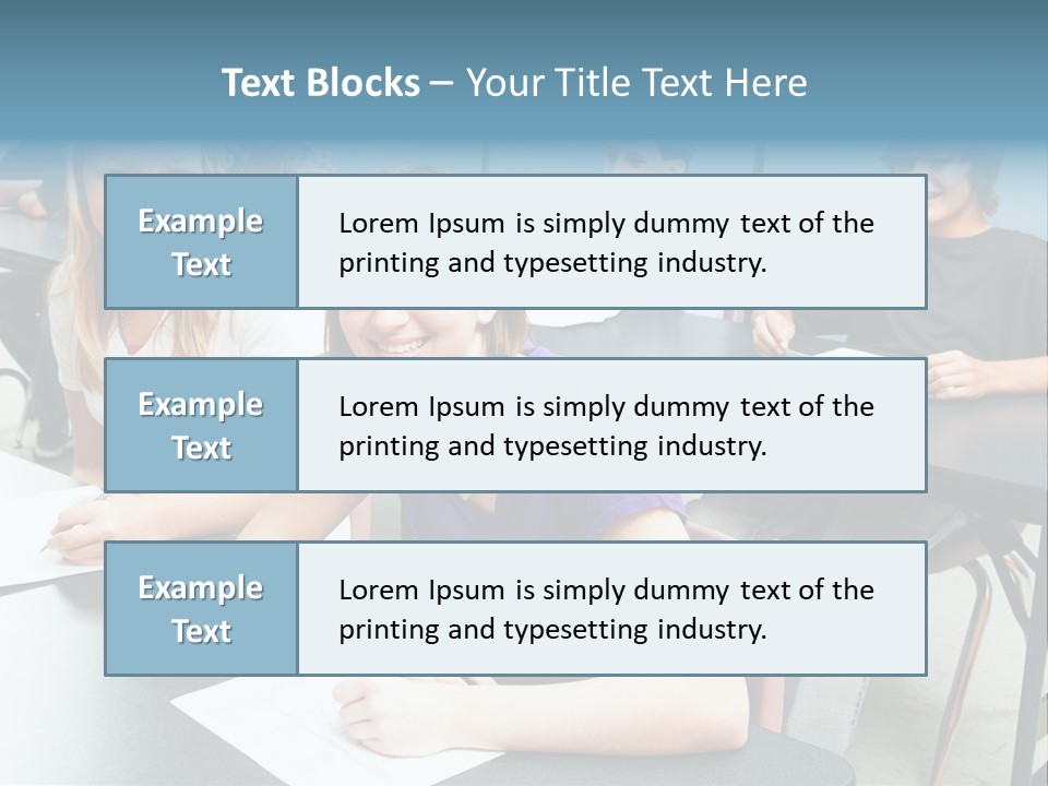 Male People Teenager PowerPoint Template