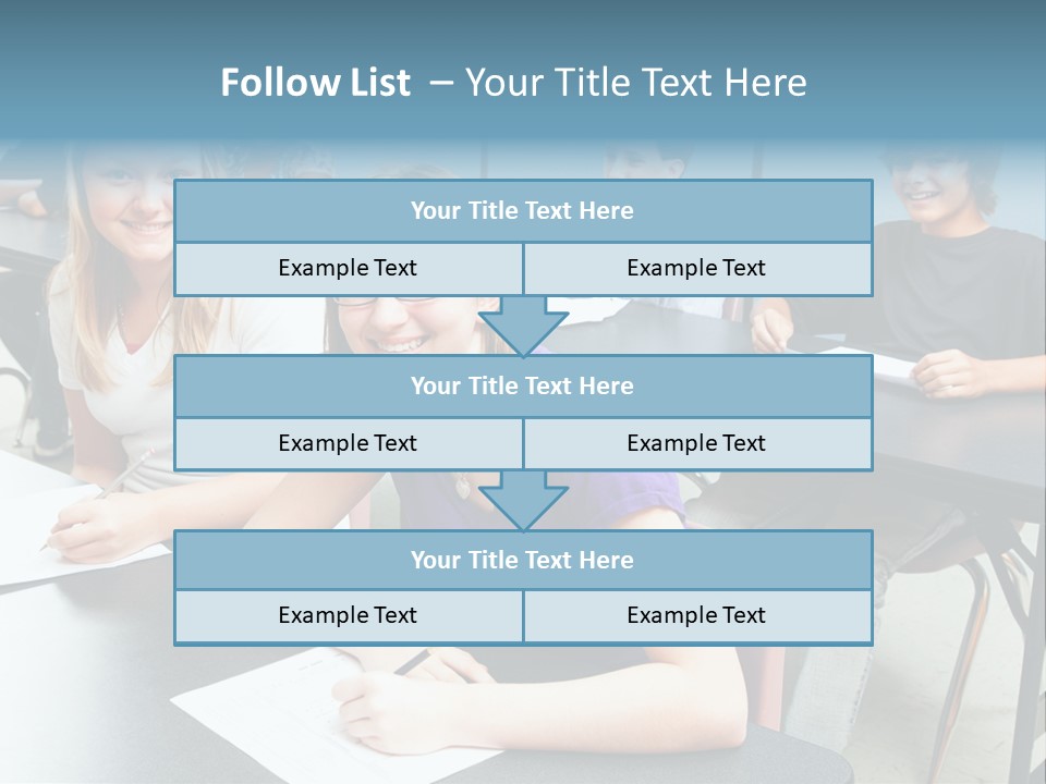Male People Teenager PowerPoint Template