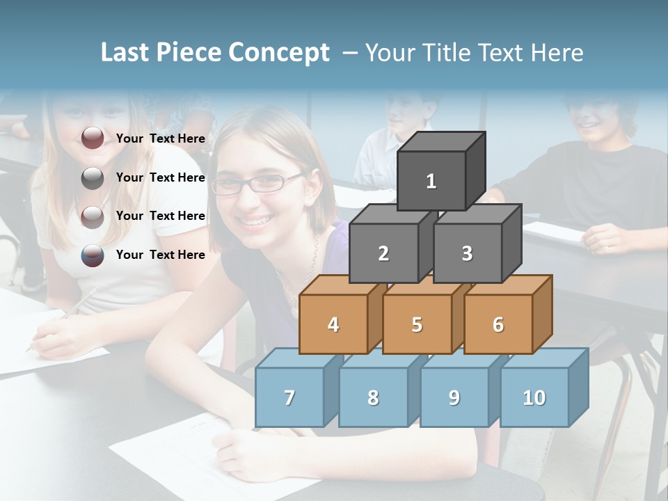 Male People Teenager PowerPoint Template