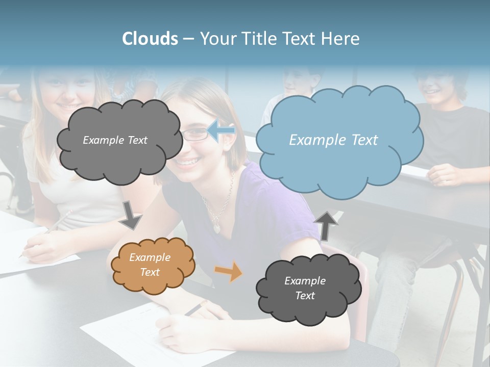 Male People Teenager PowerPoint Template