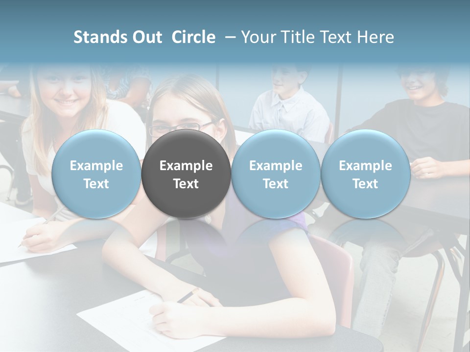 Male People Teenager PowerPoint Template