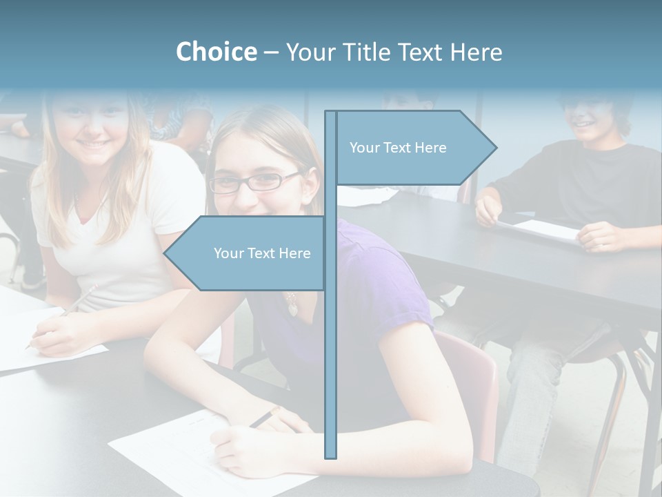 Male People Teenager PowerPoint Template