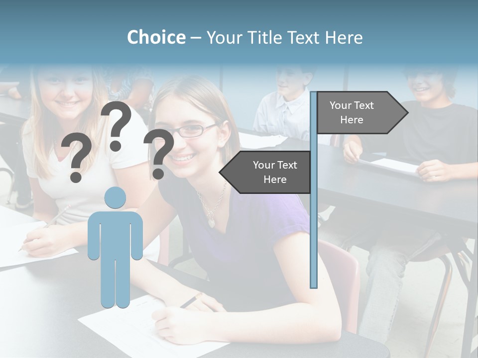 Male People Teenager PowerPoint Template