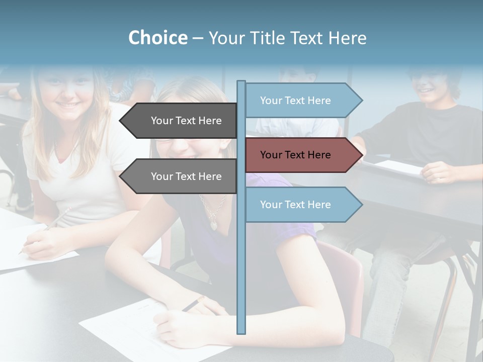Male People Teenager PowerPoint Template