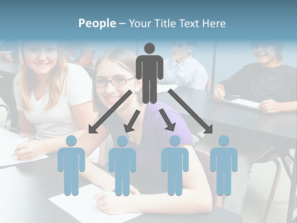 Male People Teenager PowerPoint Template