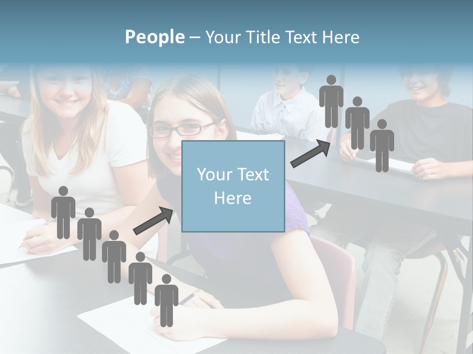 Male People Teenager PowerPoint Template