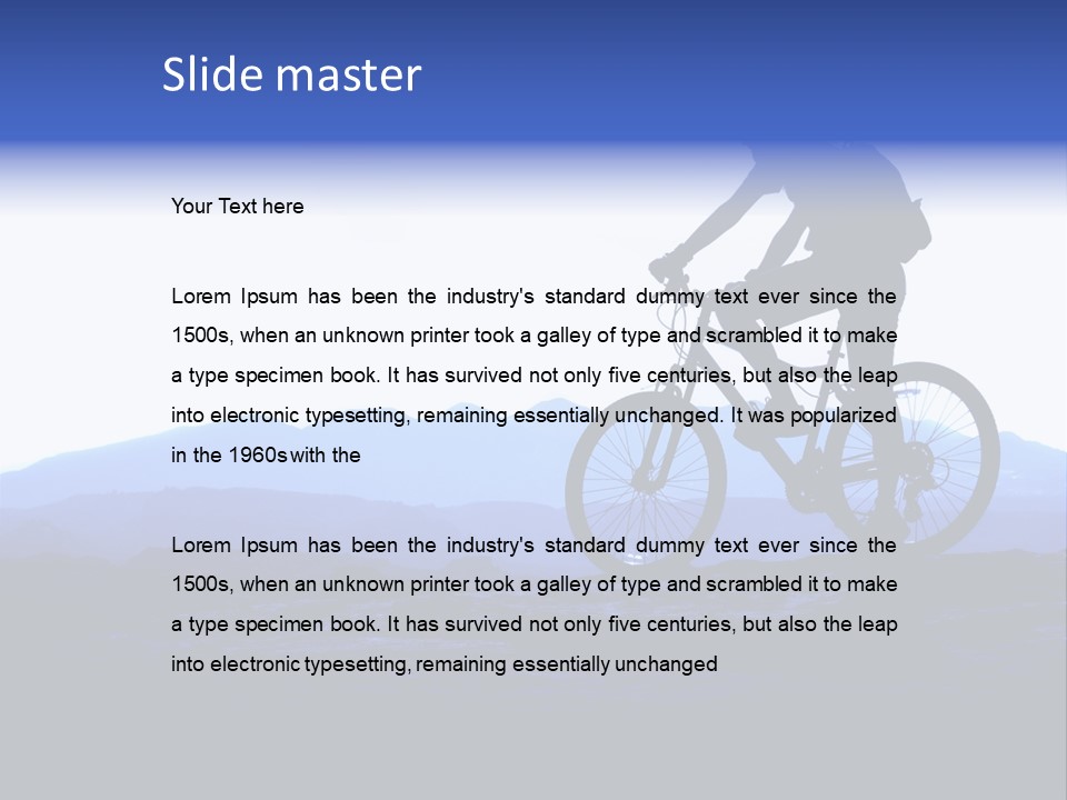 Rays Grip Arms PowerPoint Template