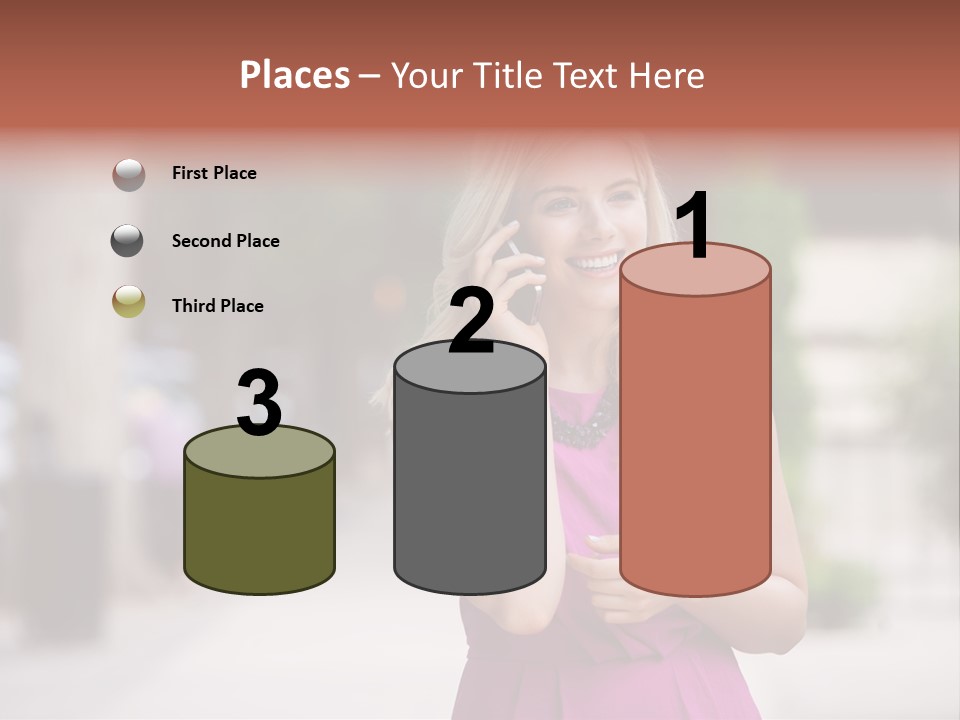 Dress Communicate Outdoor PowerPoint Template