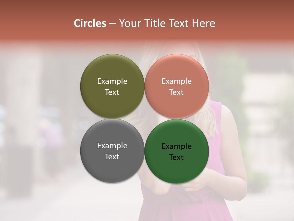 Dress Communicate Outdoor PowerPoint Template