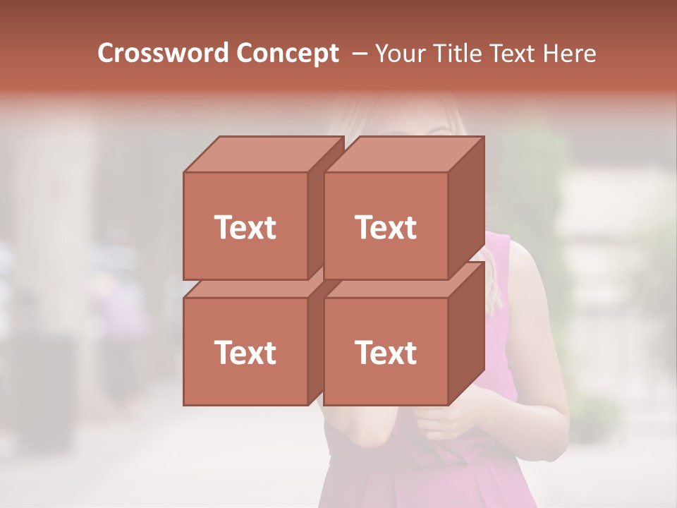 Dress Communicate Outdoor PowerPoint Template