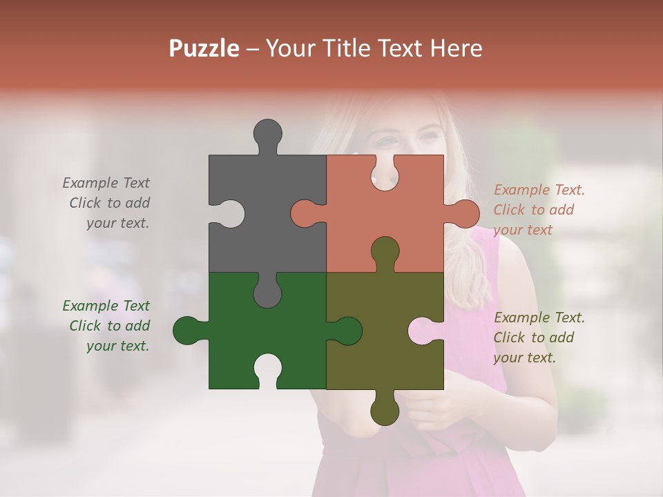 Dress Communicate Outdoor PowerPoint Template