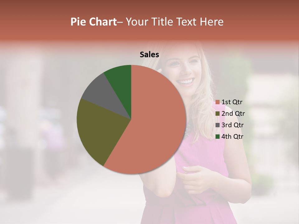 Dress Communicate Outdoor PowerPoint Template