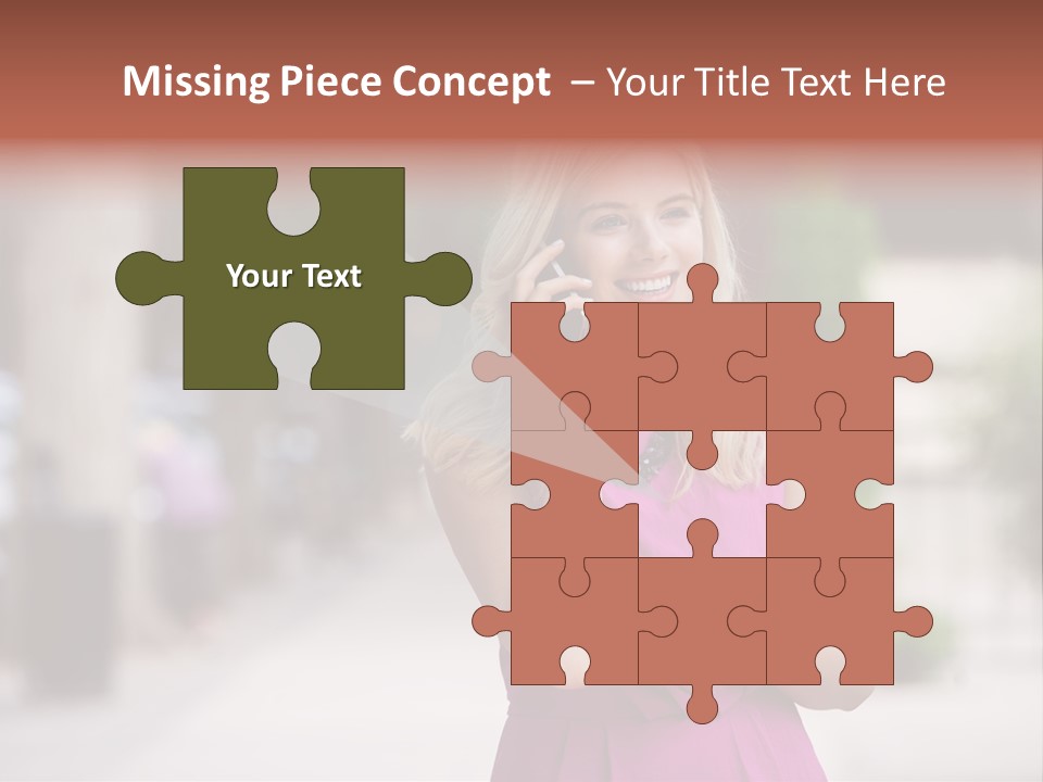 Dress Communicate Outdoor PowerPoint Template