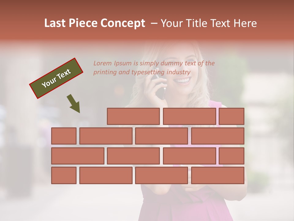 Dress Communicate Outdoor PowerPoint Template