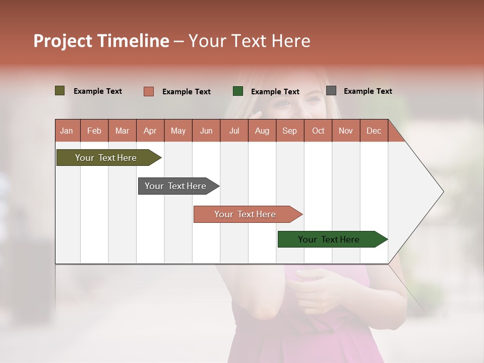 Dress Communicate Outdoor PowerPoint Template