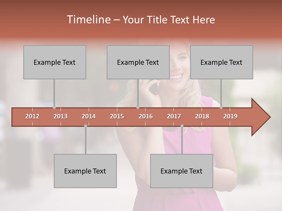 Dress Communicate Outdoor PowerPoint Template