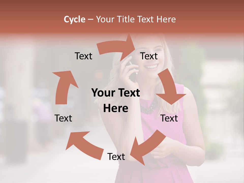 Dress Communicate Outdoor PowerPoint Template
