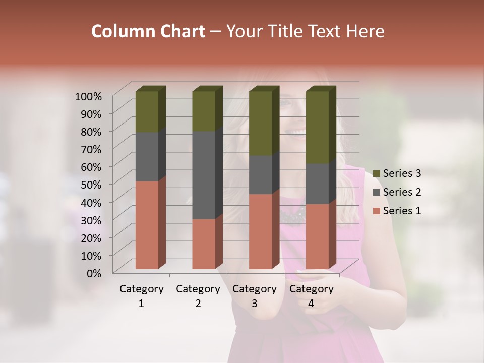 Dress Communicate Outdoor PowerPoint Template