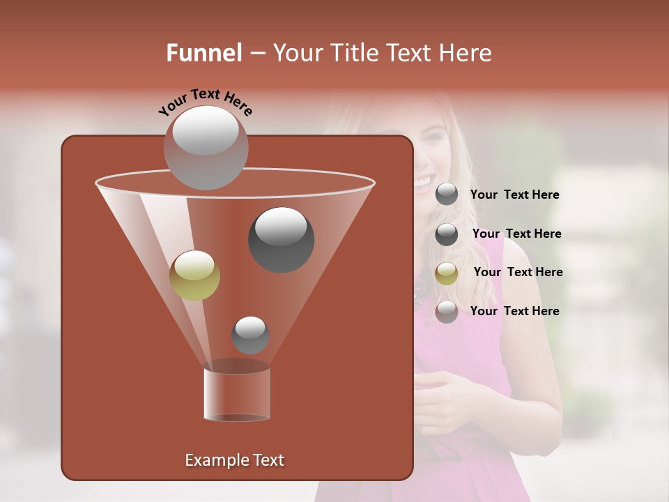 Dress Communicate Outdoor PowerPoint Template