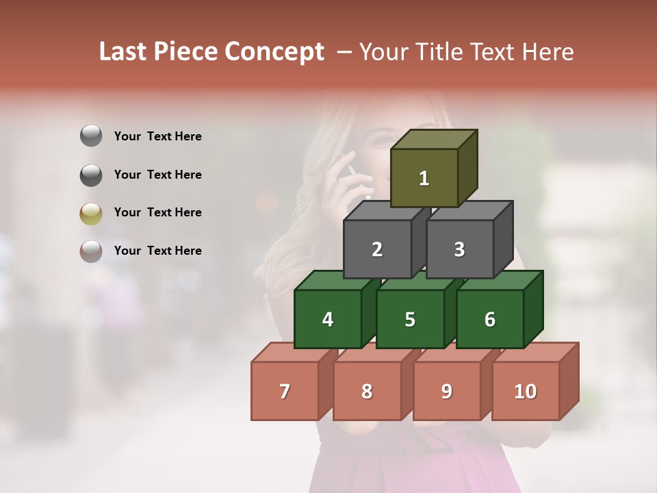 Dress Communicate Outdoor PowerPoint Template