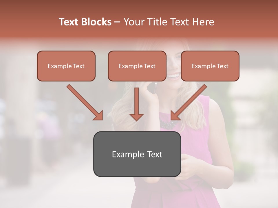 Dress Communicate Outdoor PowerPoint Template