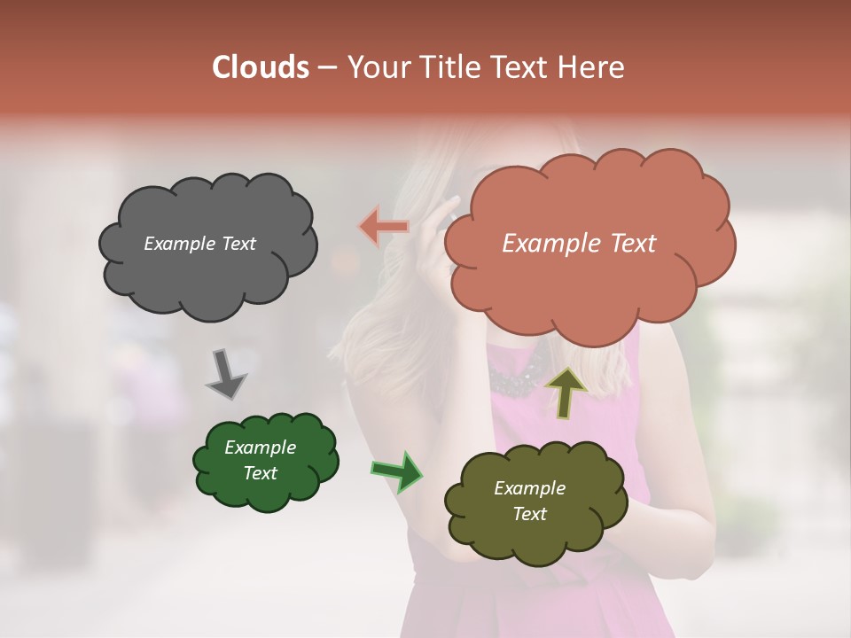 Dress Communicate Outdoor PowerPoint Template