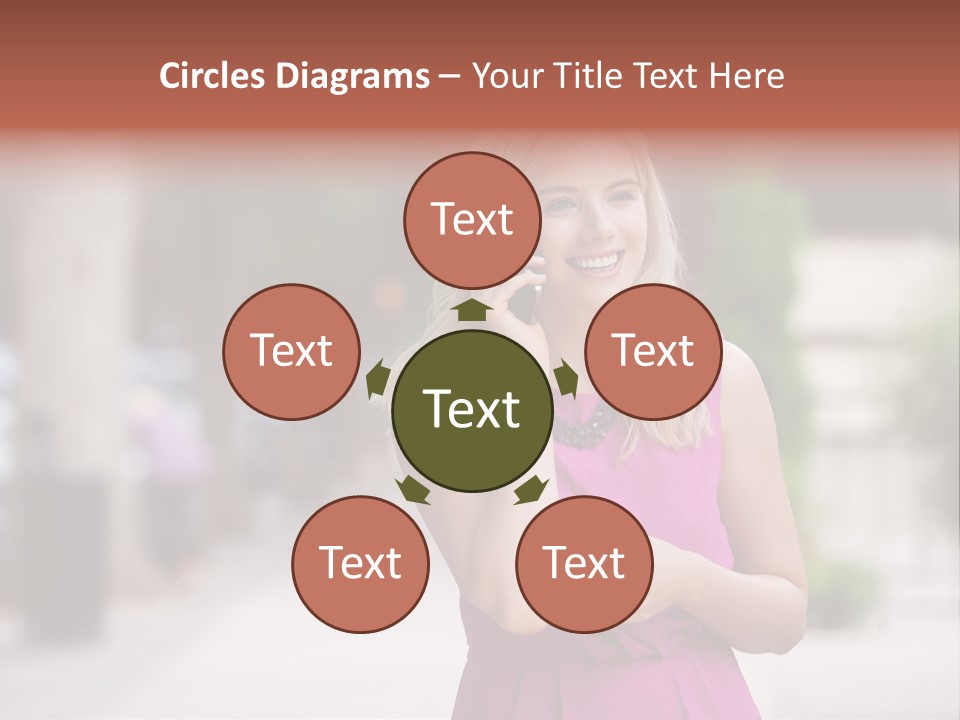 Dress Communicate Outdoor PowerPoint Template